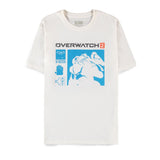 Overwatch 2 Winston Tank White T-Shirt - front view