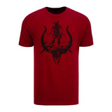 Diablo IV Barbarian Red T-Shirt - Front View