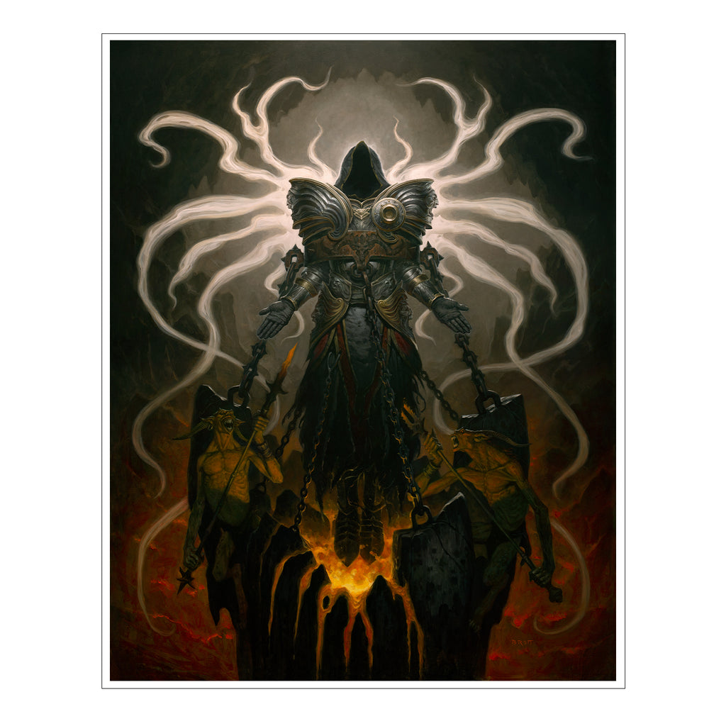 Diablo IV Inarius Poster – Blizzard Gear Store UK