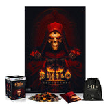 All the pieces of the Diablo II: Resurrected 1000 Piece Puzzle