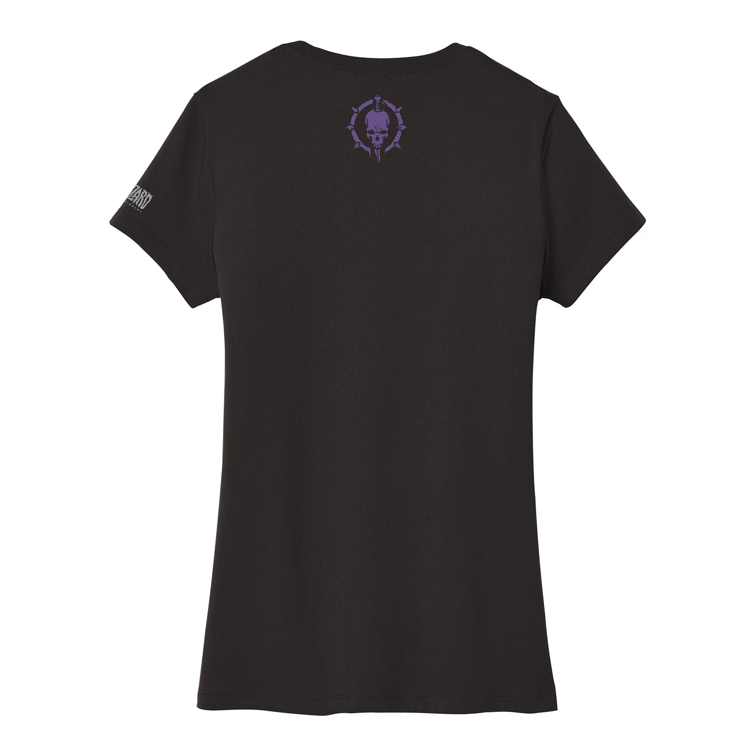 Diablo IV Necromancer Women's Black T-Shirt - Back View