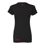 Diablo IV Inarius and Lilith Women's Black T-Shirt - Back View