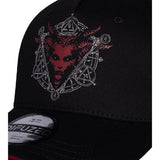 Diablo IV Seal of Lilith Adjustable Hat - Close-Up View