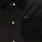 Diablo IV Inarius Black Button-Up Jacket - Close Up View