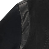 Diablo IV Black Button-Up Bomber Jacket - Close-Up View