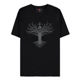 Diablo IV Tree of Life Black T-Shirt - Front View