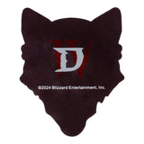 Diablo IV Mephisto Bloodied Wolf Keychain - Back View