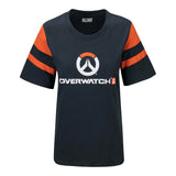 Overwatch 2 Logo Women's Charcoal T-Shirt - Front View