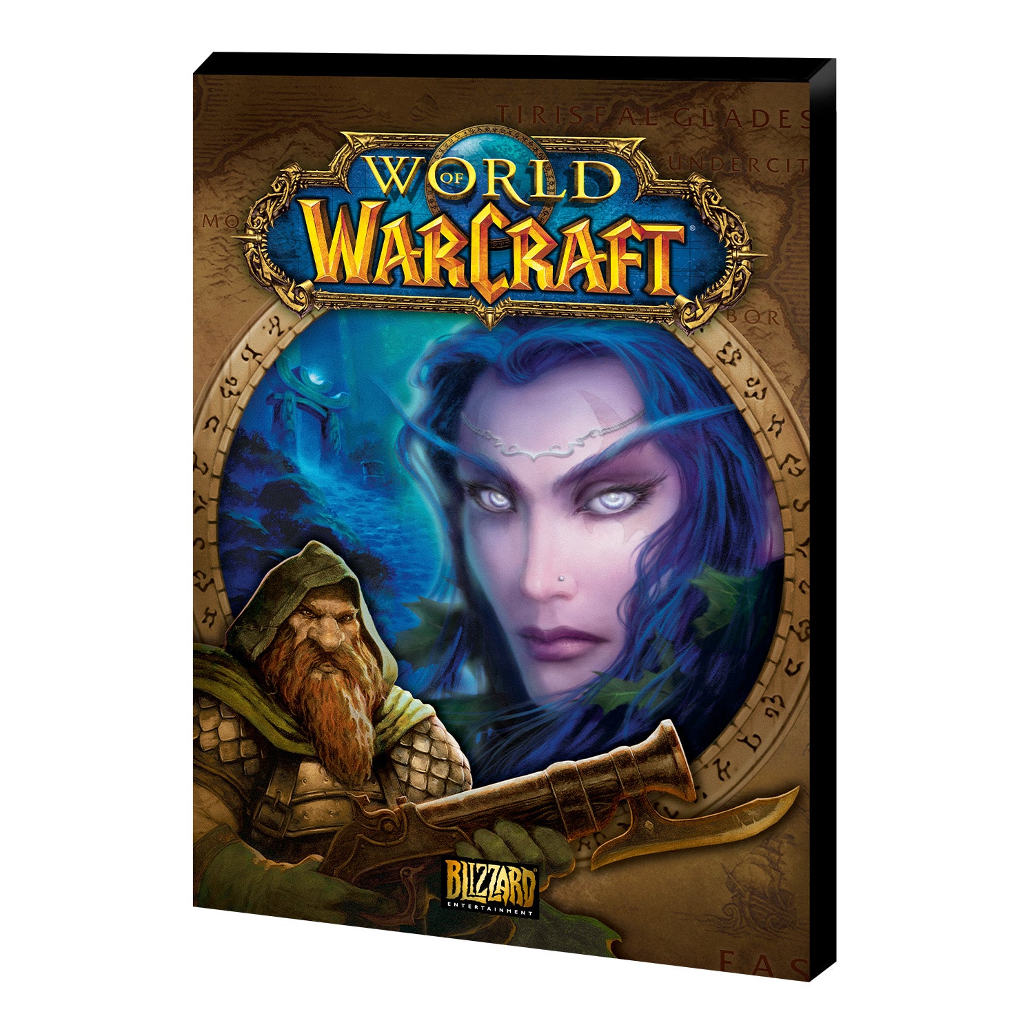 World of Warcraft Box Art Canvas - Front View