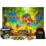 All the pieces of the World of Warcraft: Classic Zul Gurub 1500 Piece Puzzle