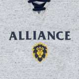 World of Warcraft Alliance Logo Women's Grey T-Shirt - Close Up View