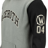 World of Warcraft Home Team Grey Hoodie - Close Up View