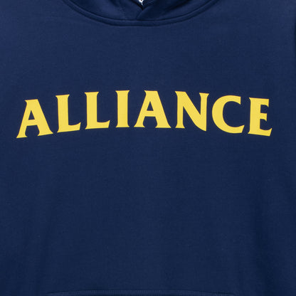 World of Warcraft Alliance Justice Blue Pullover Hoodie - Close Up View