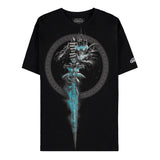 World of Warcraft Lich King Black T-Shirt - Front View