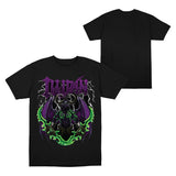 World of Warcraft Illidan Black T-Shirt - Front and Back View