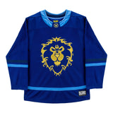 World of Warcraft Alliance Blue Hockey Jersey