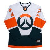 Overwatch 2 White Hockey Jersey - Front View