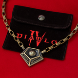 Diablo IV X RockLove Inarius Necklace - Close Up View