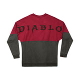 Diablo Burgundy Billboard Long Sleeve T-Shirt - Back View