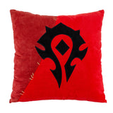 World of Warcraft Horde Pillow - Front View