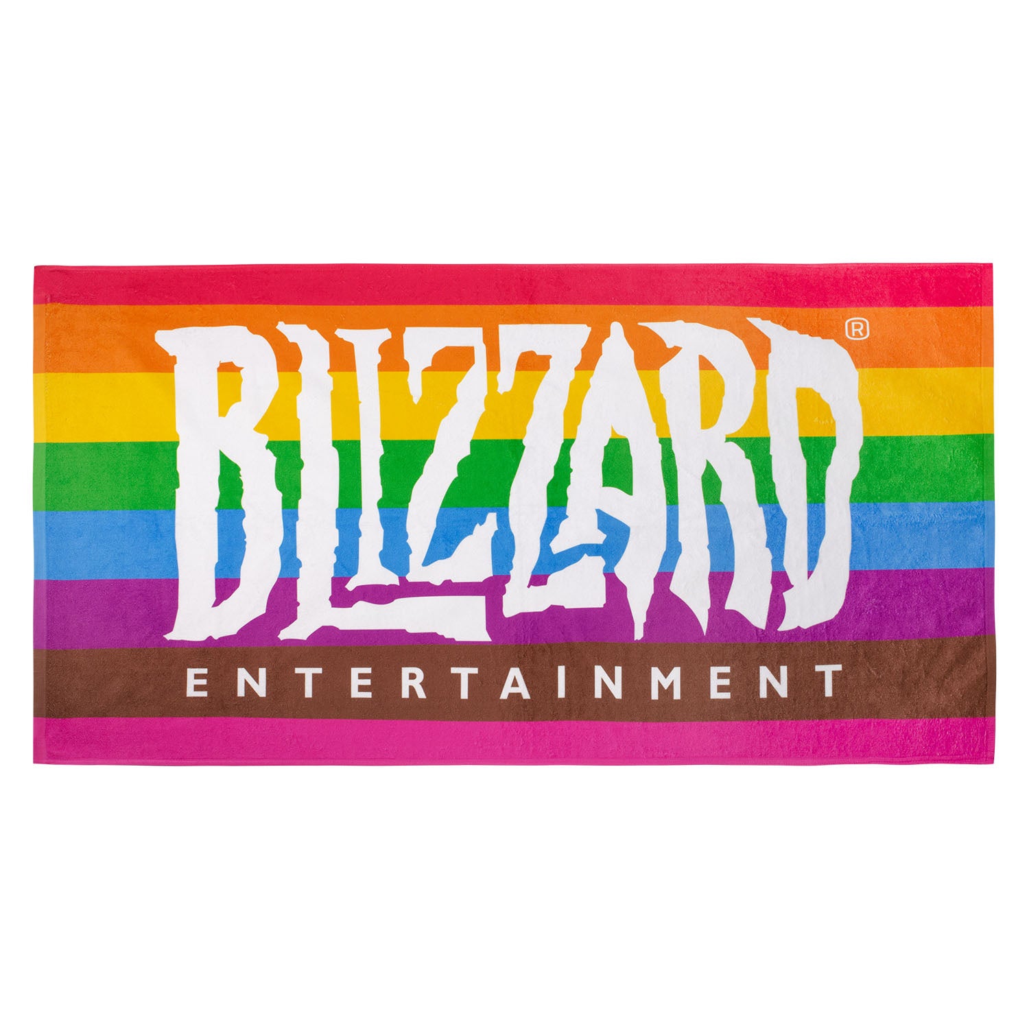 Blizzard Entertainment Pride Logo Beach Towel - Front View