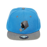 Overwatch Ana Blue Flatbill Snapback Hat - Front View