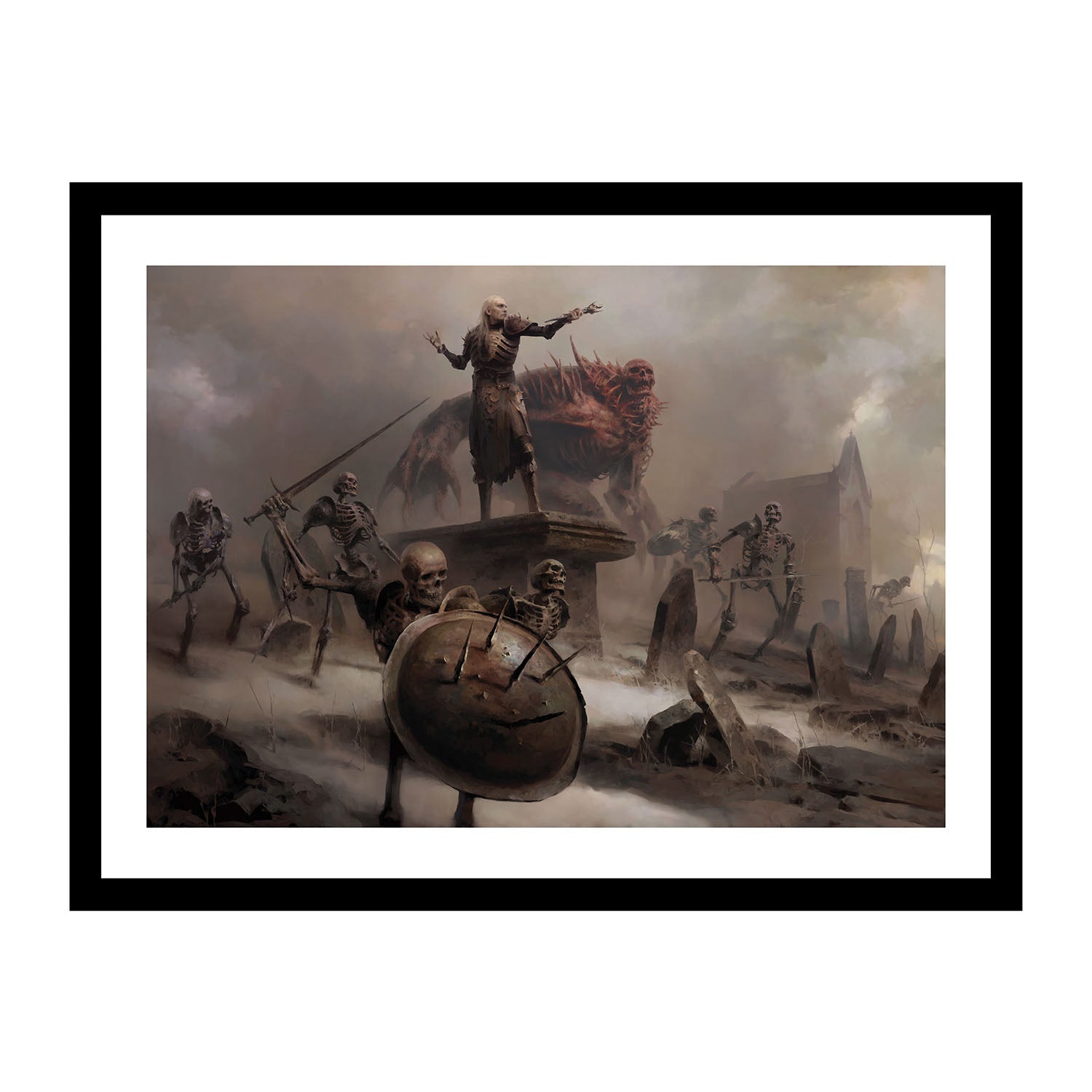 Diablo IV Army of the Undead 35.5 x 50.8 cm Framed Print