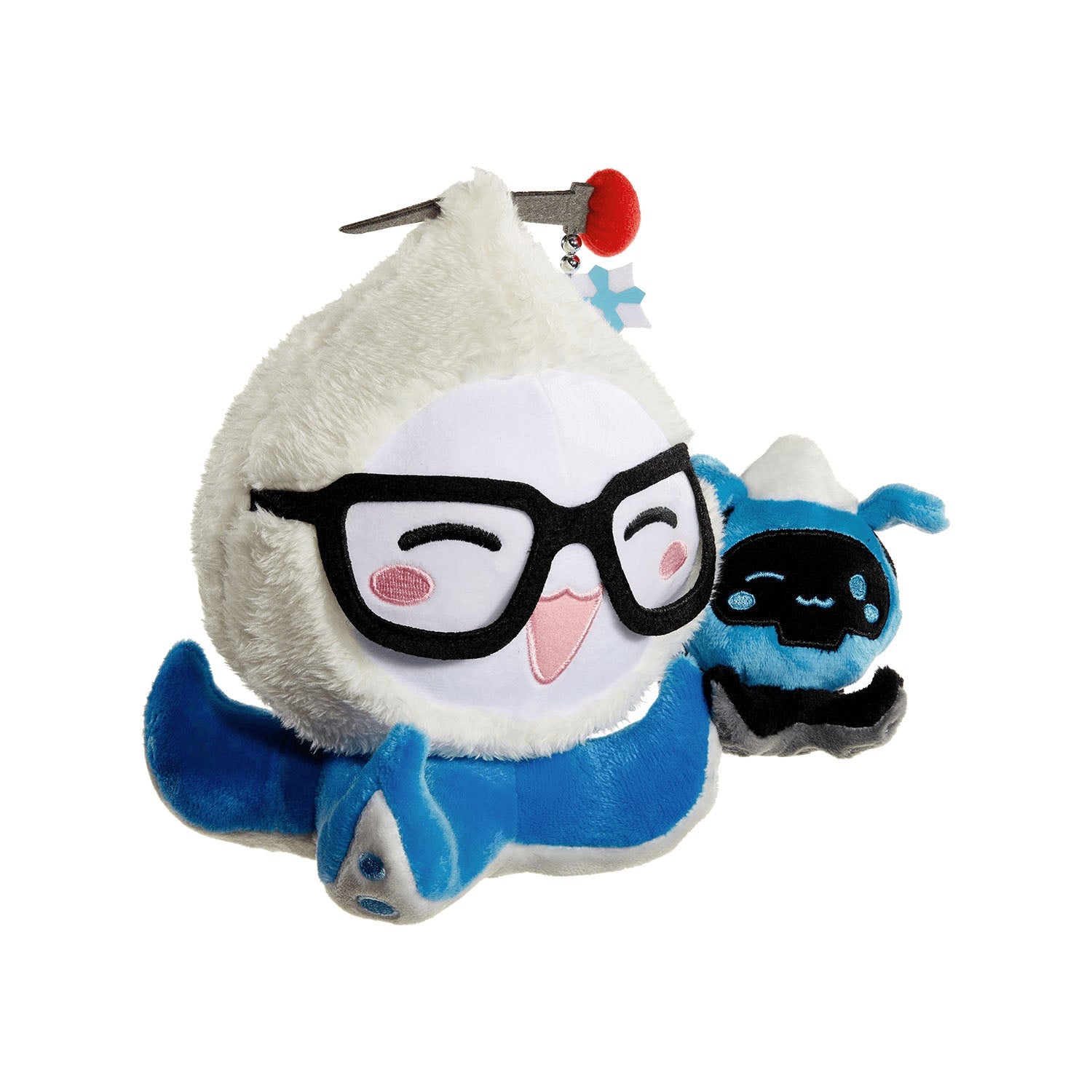 Overwatch Mei Blue Pachimari Plush - Front Right View