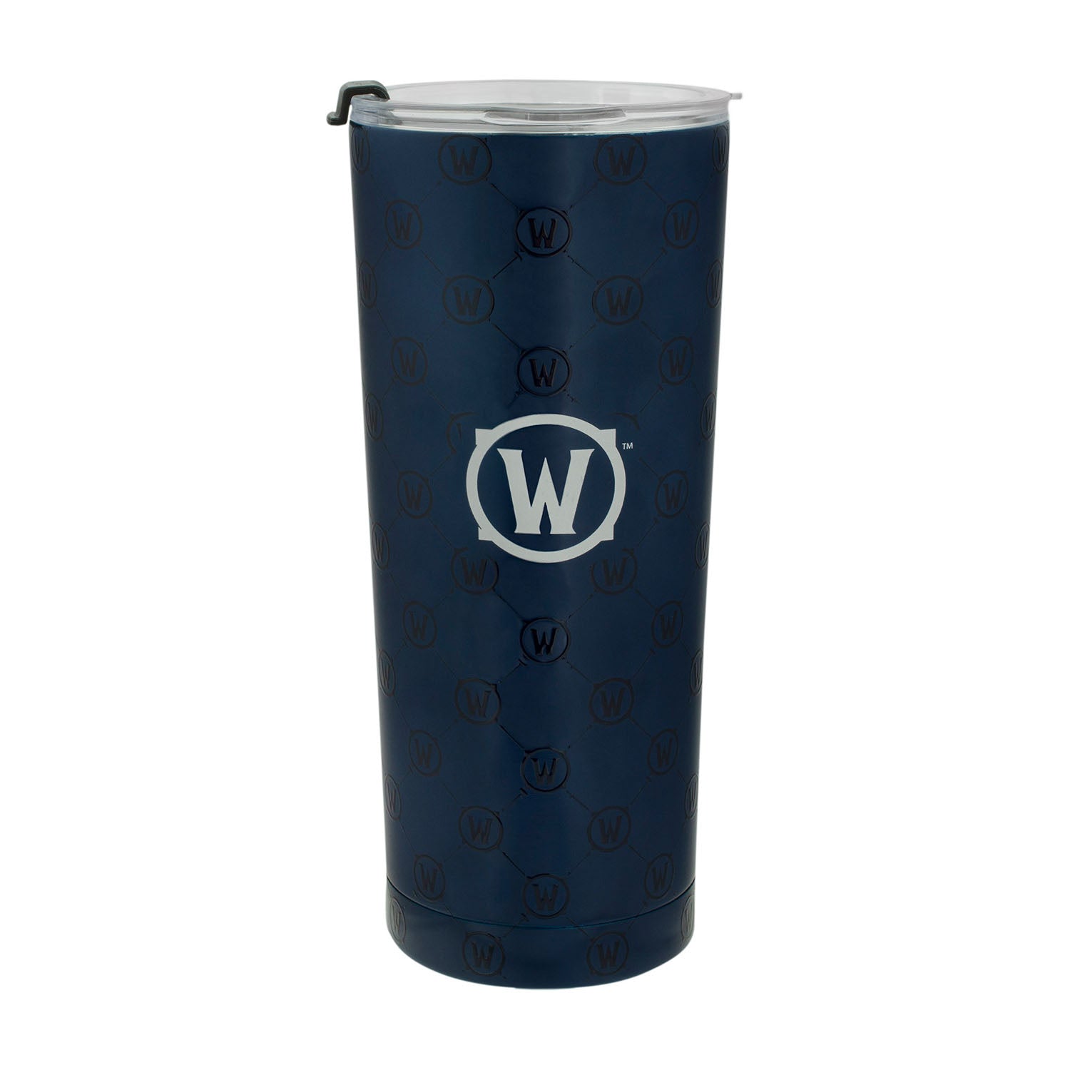 World of Warcraft Alliance 650ml Stainless Steel Tumbler in Blue - Back View