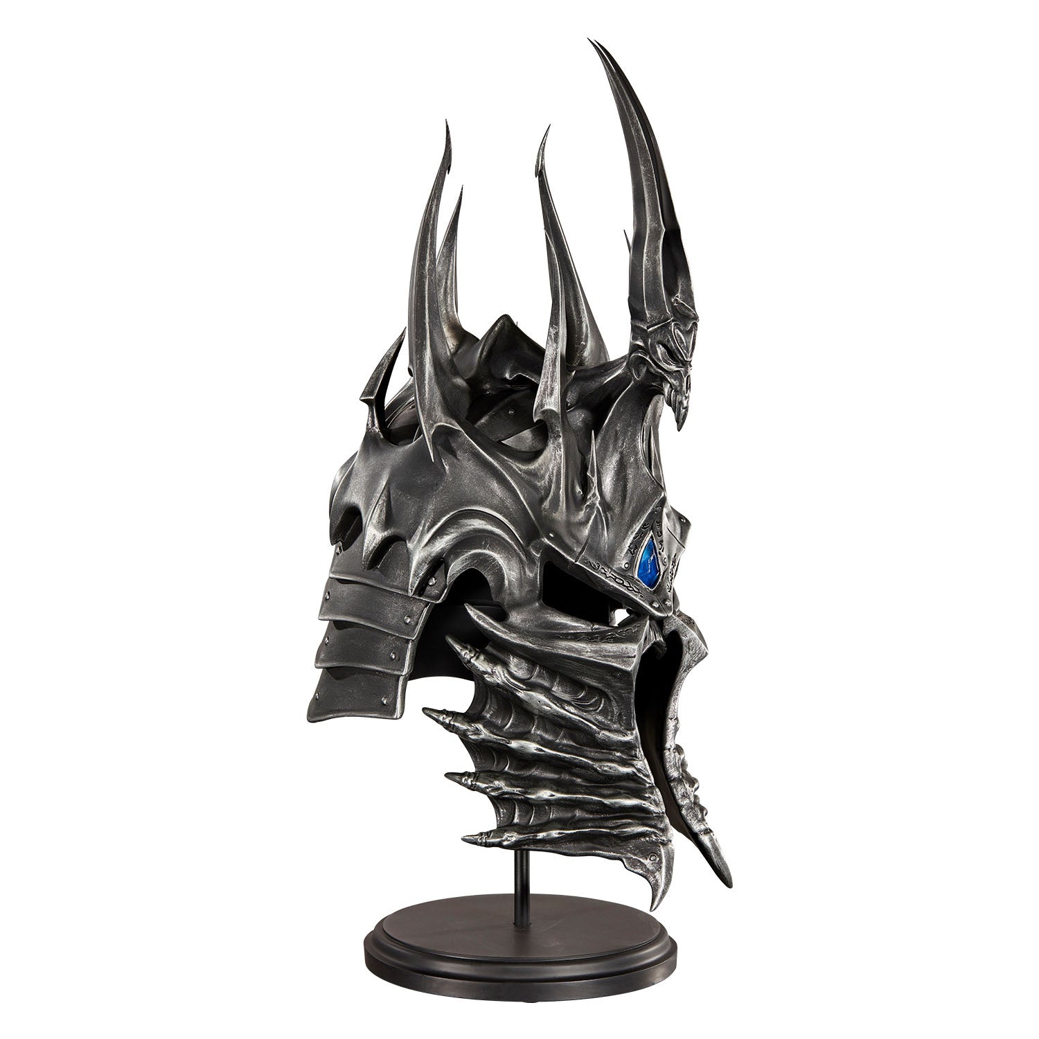 World of Warcraft Arthas 48cm Replica Helm of Domination in Grey - Back Left View