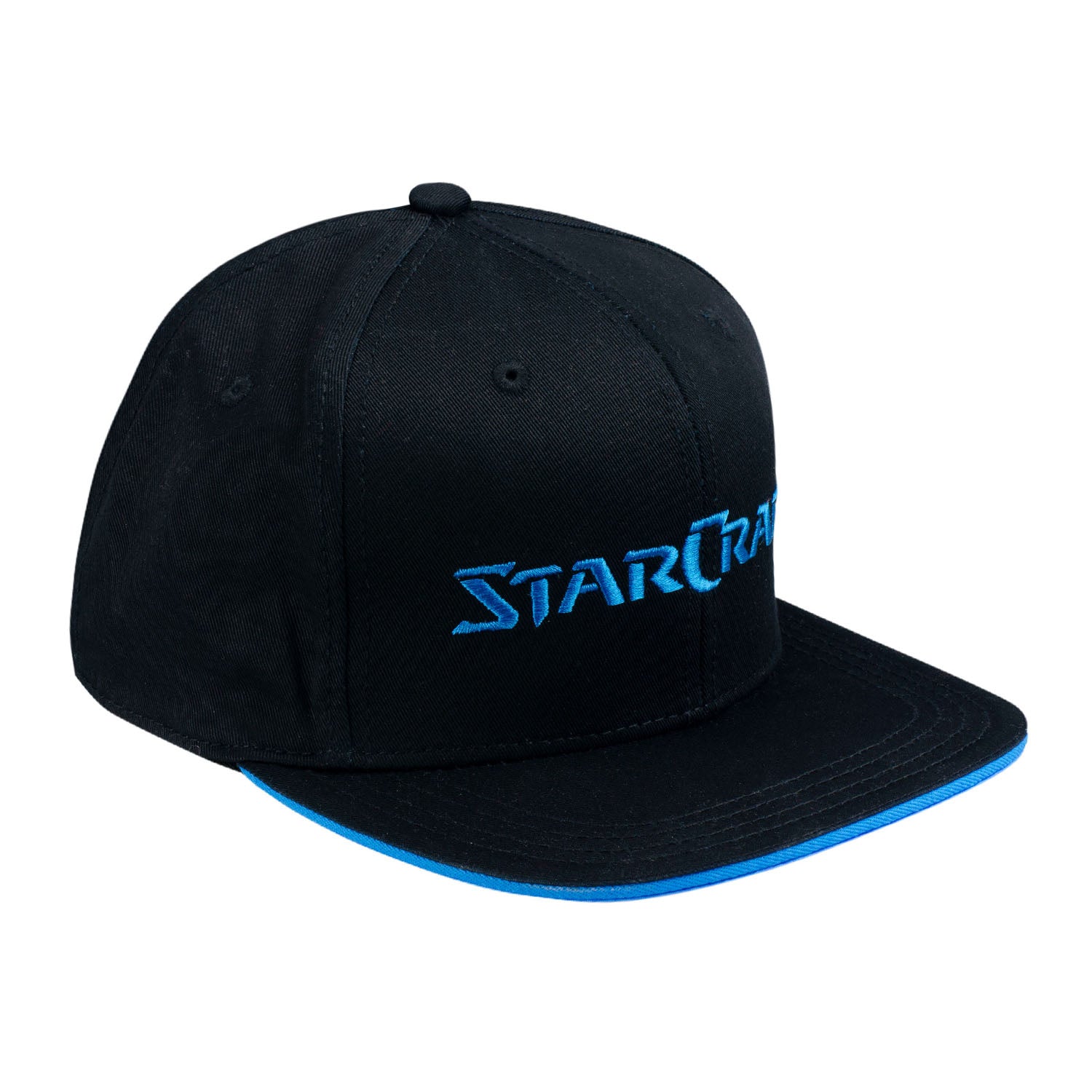 StarCraft J!NX Black Flatbill Snapback Hat - Right View