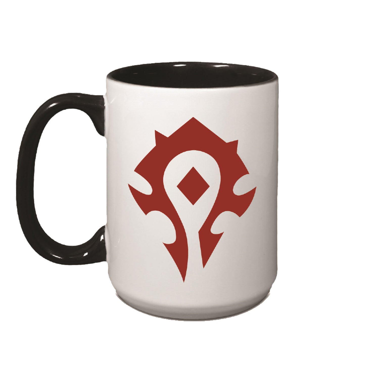 World of Warcraft Horde 426ml Ceramic Mug in Red - Left View