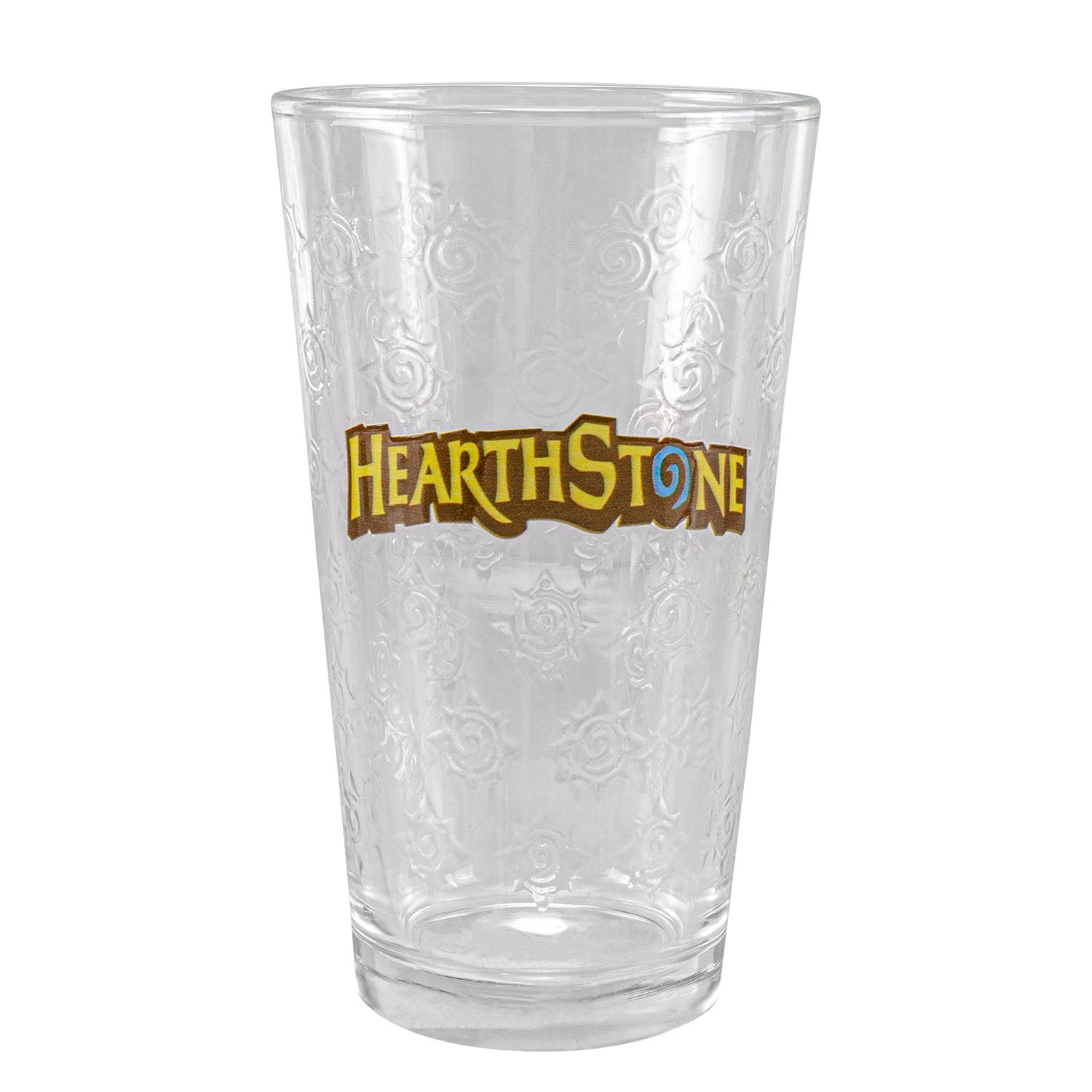 Hearthstone 454ml Pint Glass in Yellow - Front View
