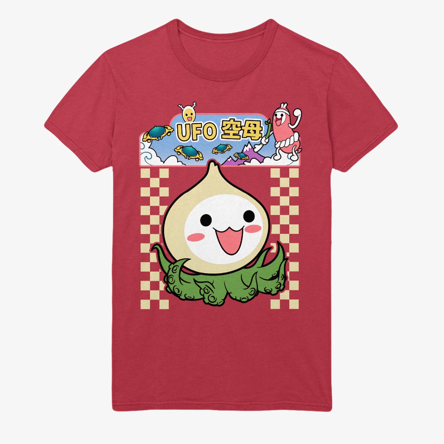Overwatch Pachmari Red UFO Catcher T-Shirt - Front View