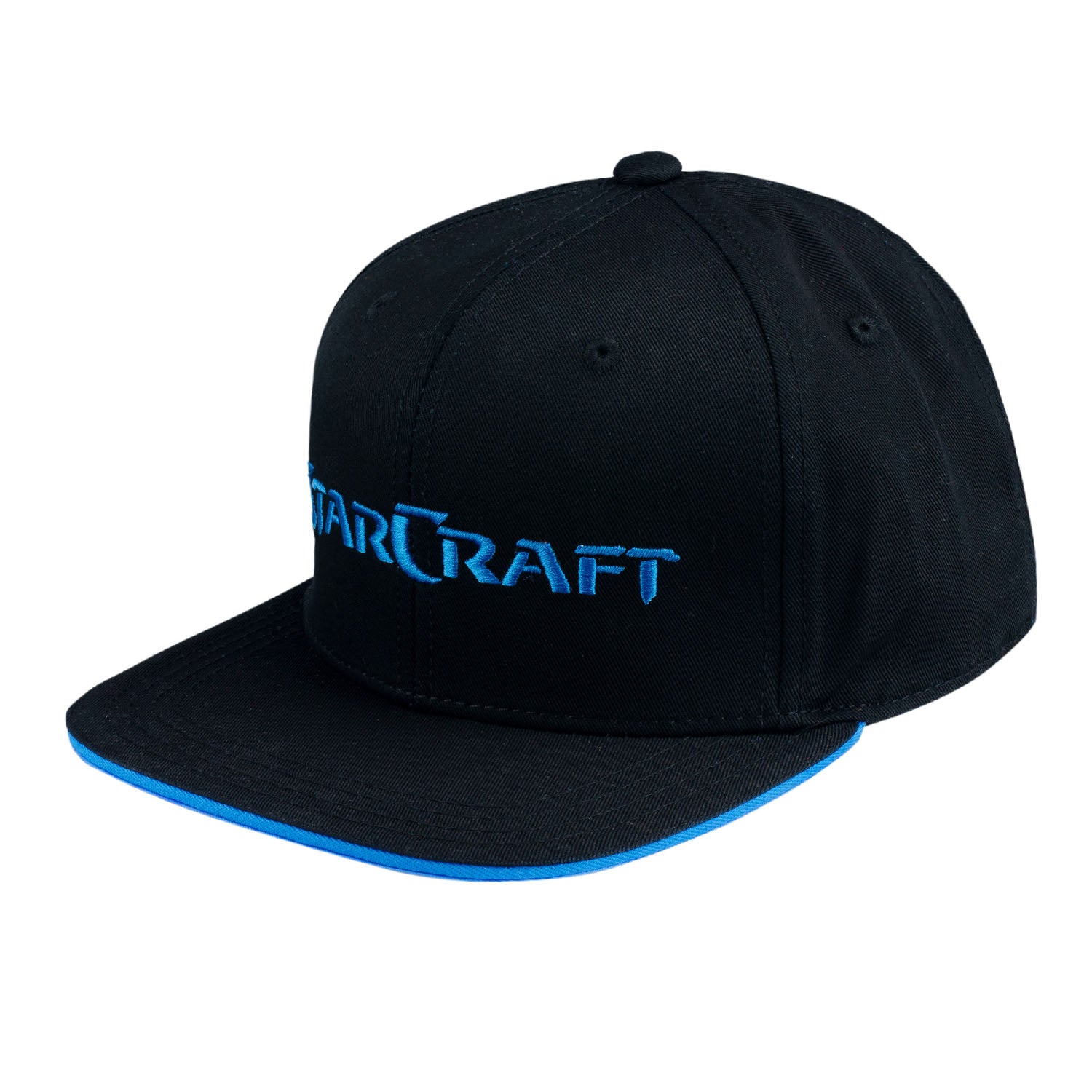 StarCraft J!NX Black Flatbill Snapback Hat  - Left View
