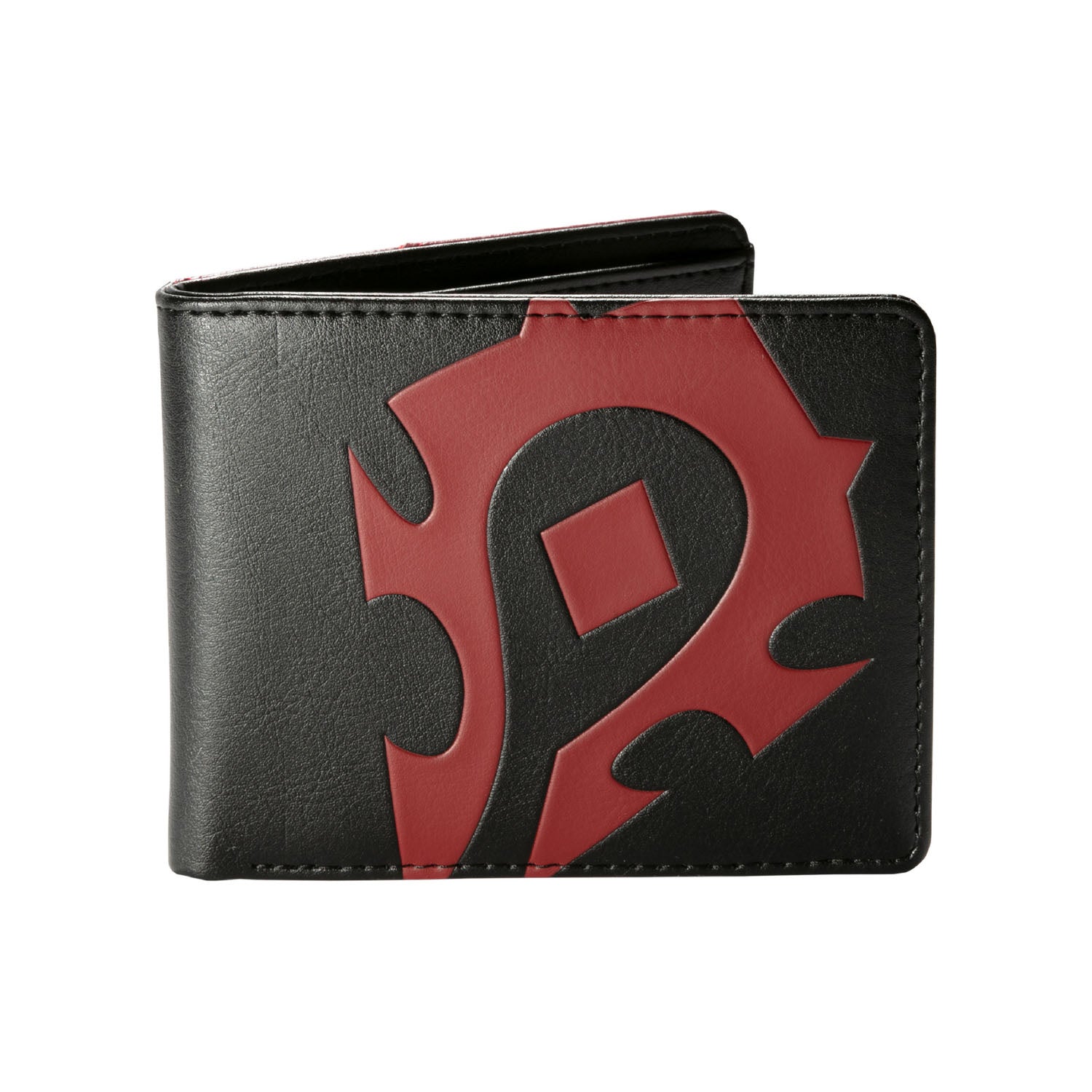 World of Warcraft Horde J!NX Bi-Fold Wallet in Red - Front View