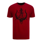 Diablo IV Barbarian Red T-Shirt - Front View