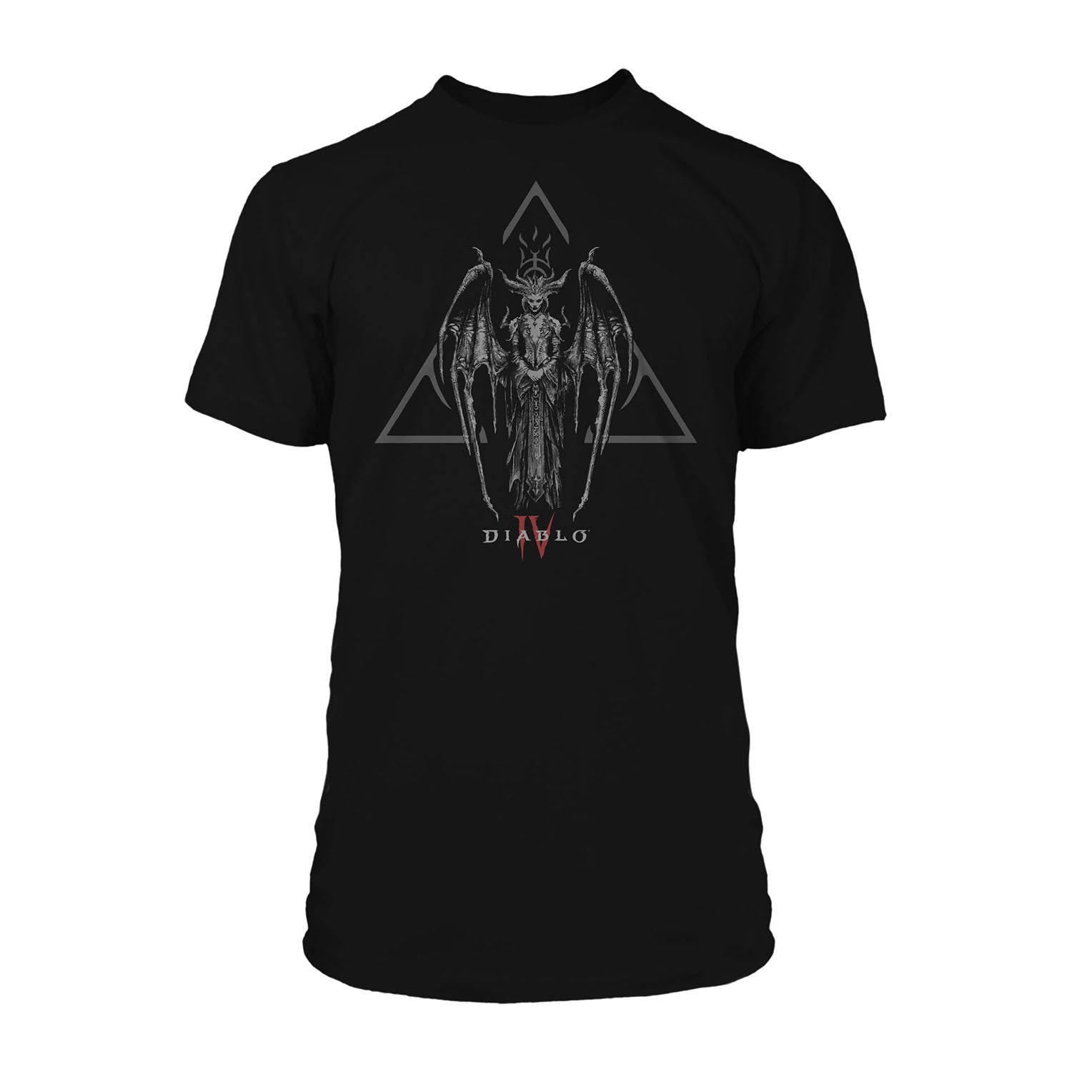 Diablo IV J!NX Black Back From Darkness T-Shirt - Front View
