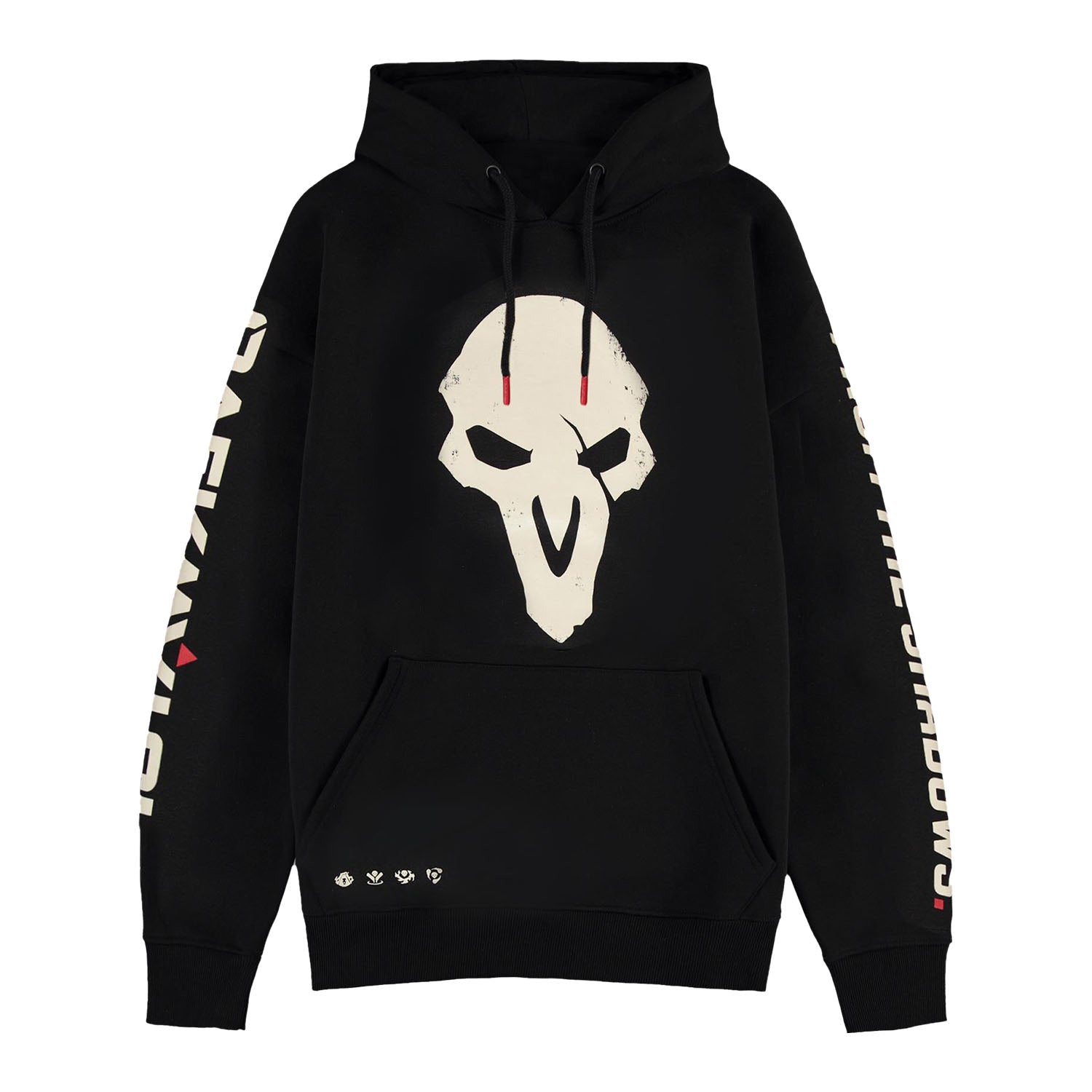 Overwatch Reaper Black Icon Hoodie - Front View