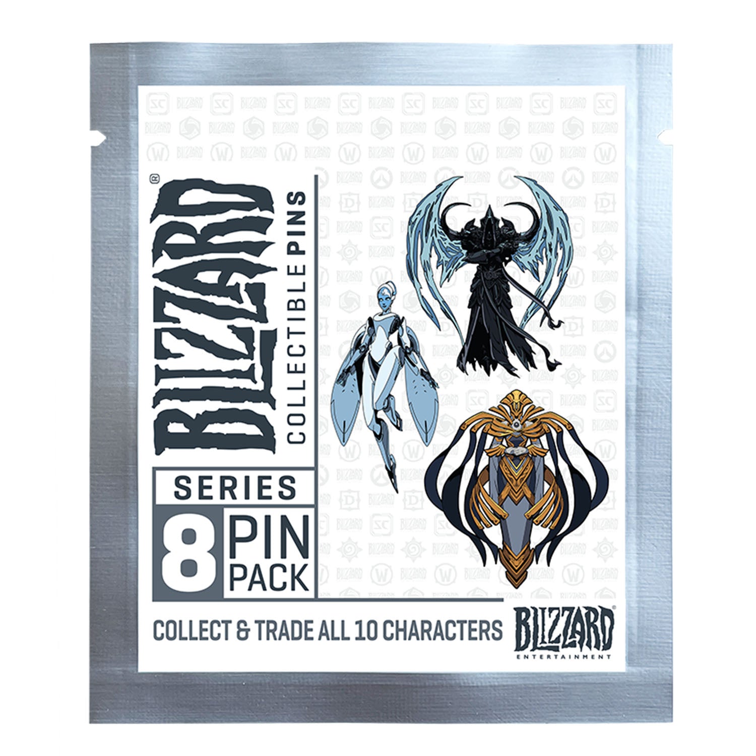 Blizzard Series 8 Blind Packs- 5 Pack Set - Front View