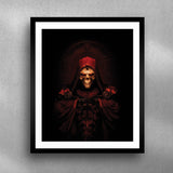 Diablo II: Resurrected 16 x 20in Framed Art Print - Front View with Framed Art Print on Wall