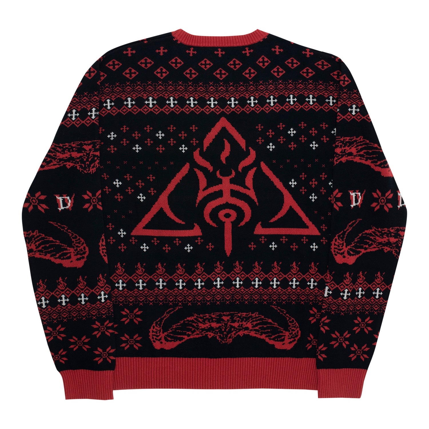 Diablo IV Lilith Holiday Sweater - Back View