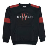 Diablo IV Logo Black Crewneck Sweatshirt - Front View
