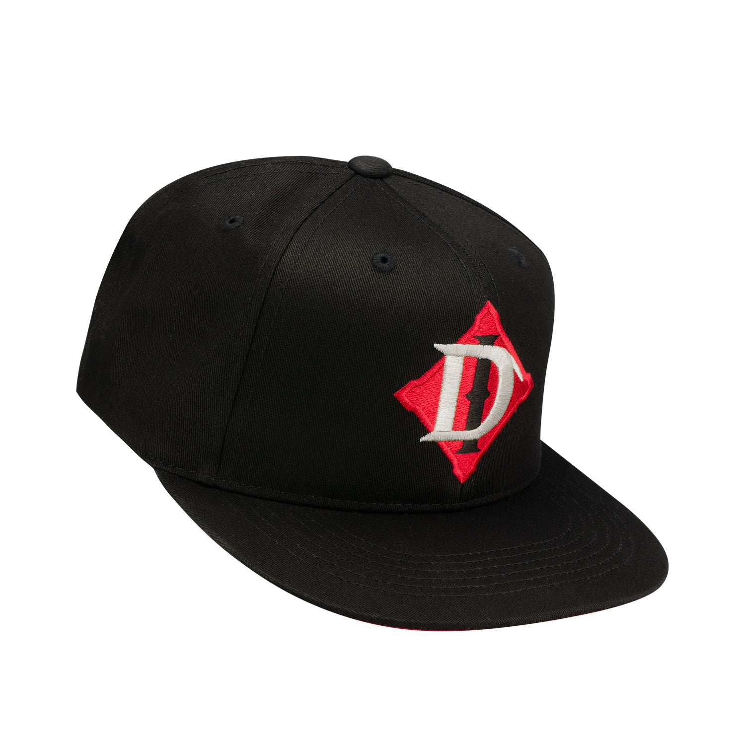 Diablo Immortal Black Flatbill Snapback Hat - Front Right Side View