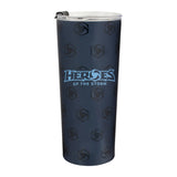 Heroes of the Storm 709ml Stainless Steel Tumbler in Blue - Front View