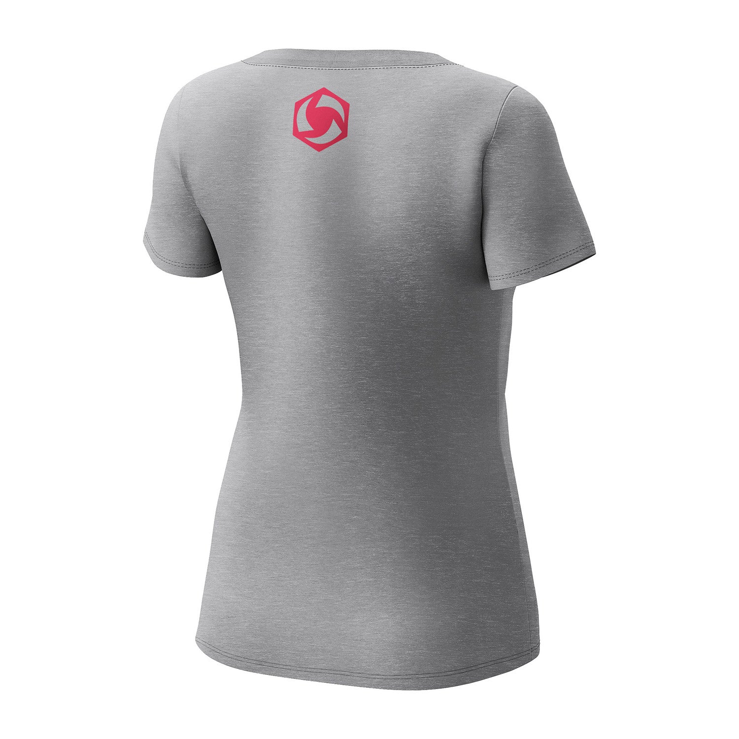 Heroes of the Storm Women's Grey T-Shirt - Back View
