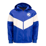 Heroes of the Storm Royal Blue Colour Block Jacket - Front View