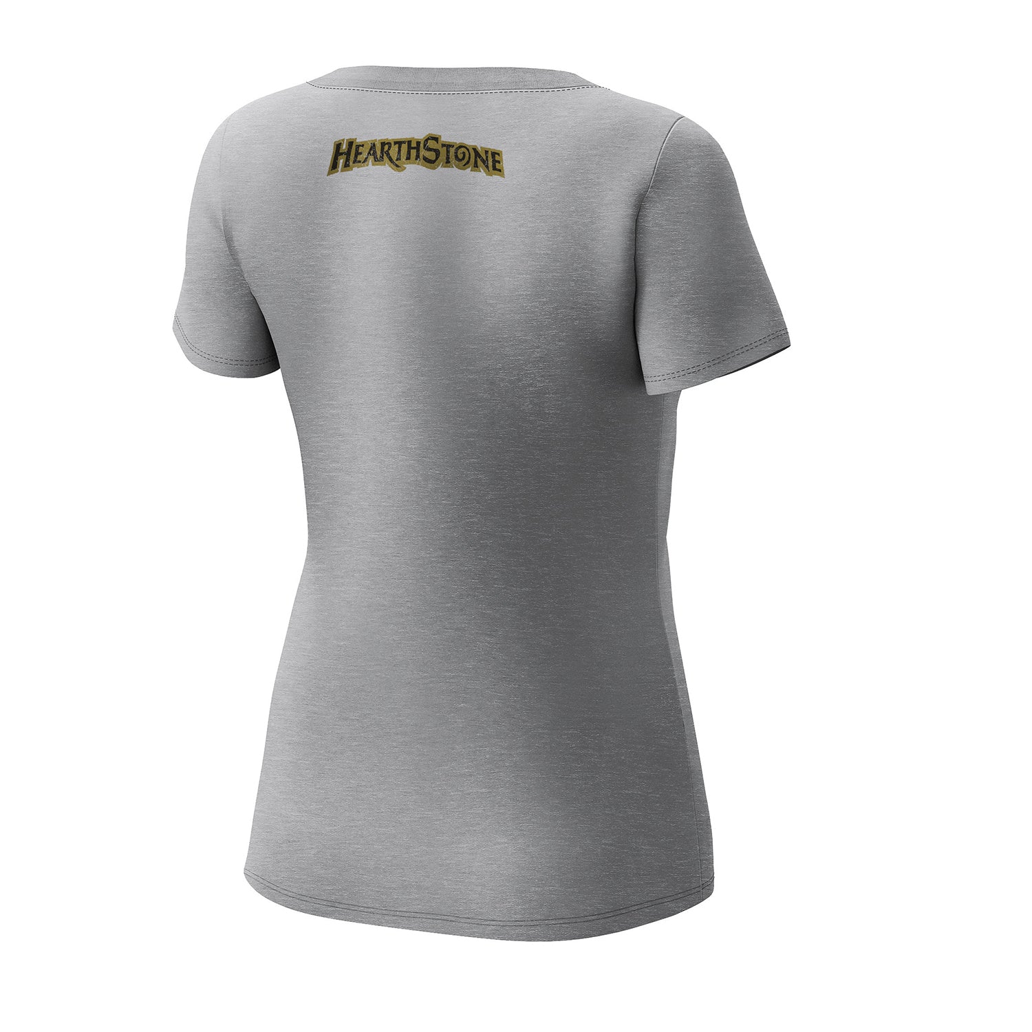 Hearthstone Women's Grey T-Shirt - Back View