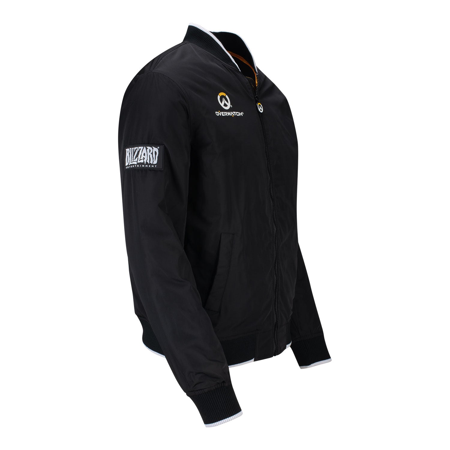 Overwatch The Logo Men's Bomber Jacket - Front Right Side View