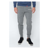 Overwatch 2 Heather Grey Logo Patch Joggers - Front View on Model